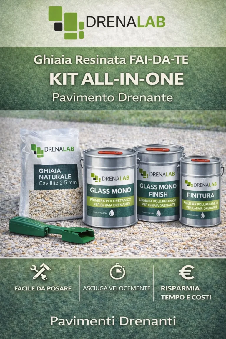 Ghiaia Resinata FAI-DA-TE KIT ALL-IN-ONE