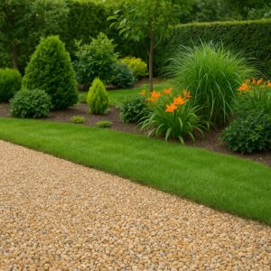 pavimento drenante in cortile milano