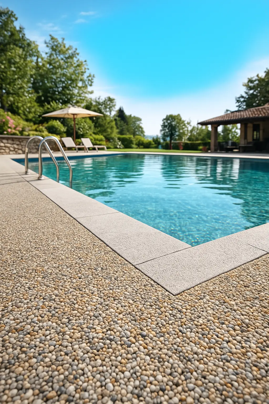 pavimento drenante piscina