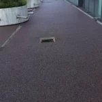 pavimento drenante un vialetto condominiale a bergamo