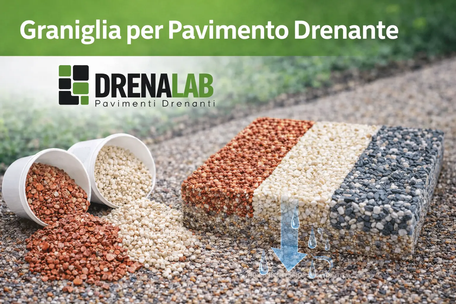 Graniglia per Pavimento Drenante