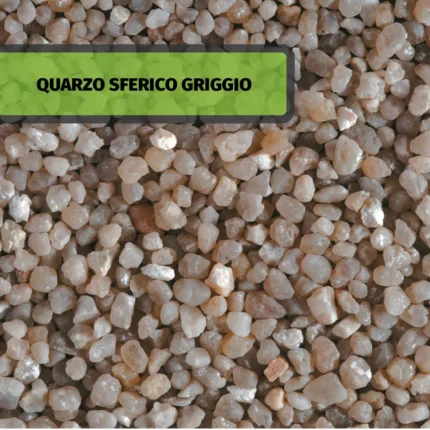 QUARZO SFERICO GRIGGIO