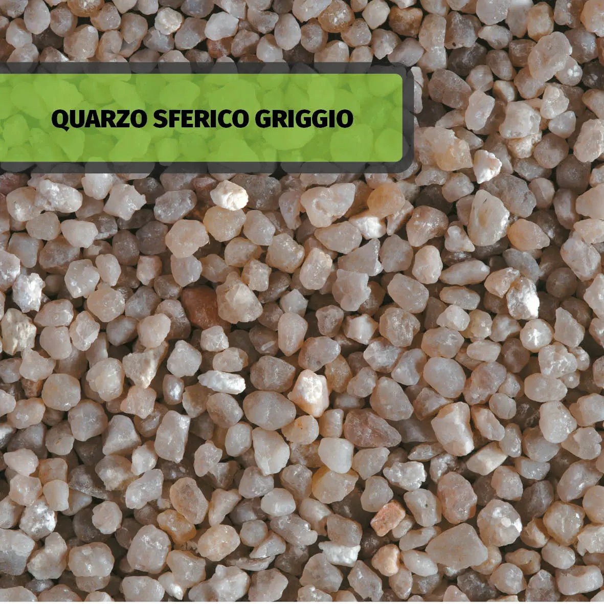 QUARZO SFERICO GRIGGIO