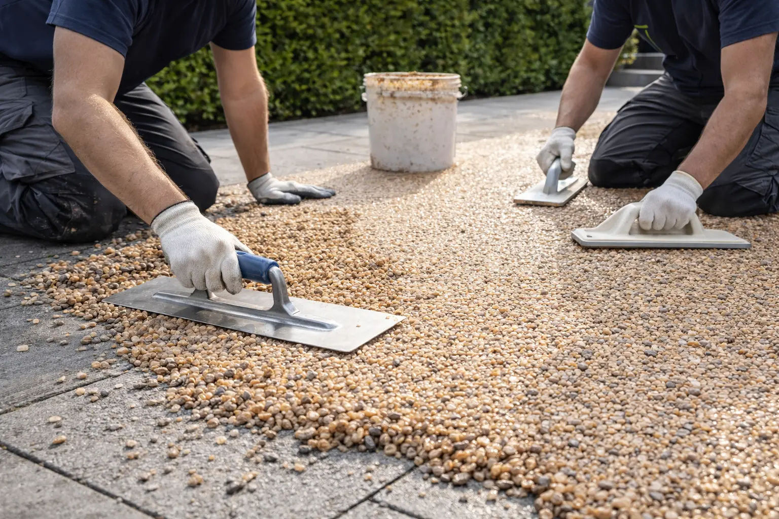 posa in opera di pavimentazione drenante carrabile